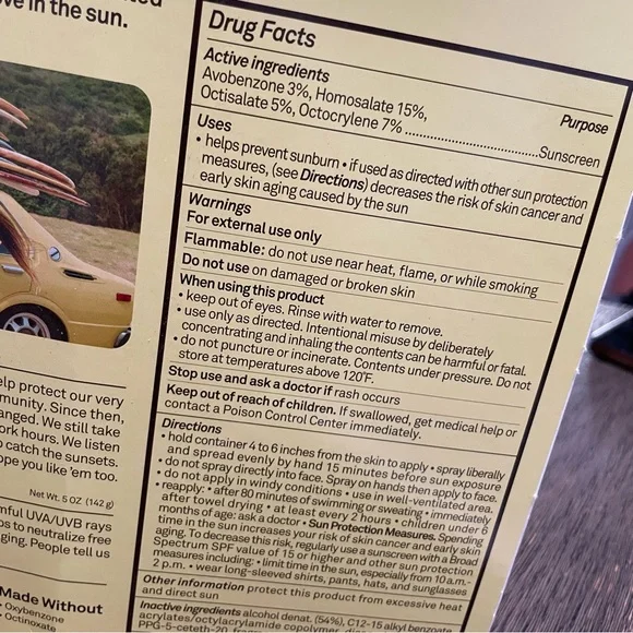 NIB Sun Bum Original Spf 50 Sunscreen Spray Vegan and Reef Friendly 2 Pack 5 OZ - Picture 5 of 7